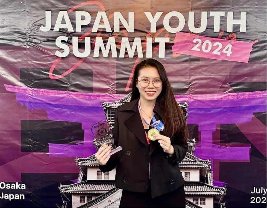 Pham Van Anh at the Japan Youth Summit 2024